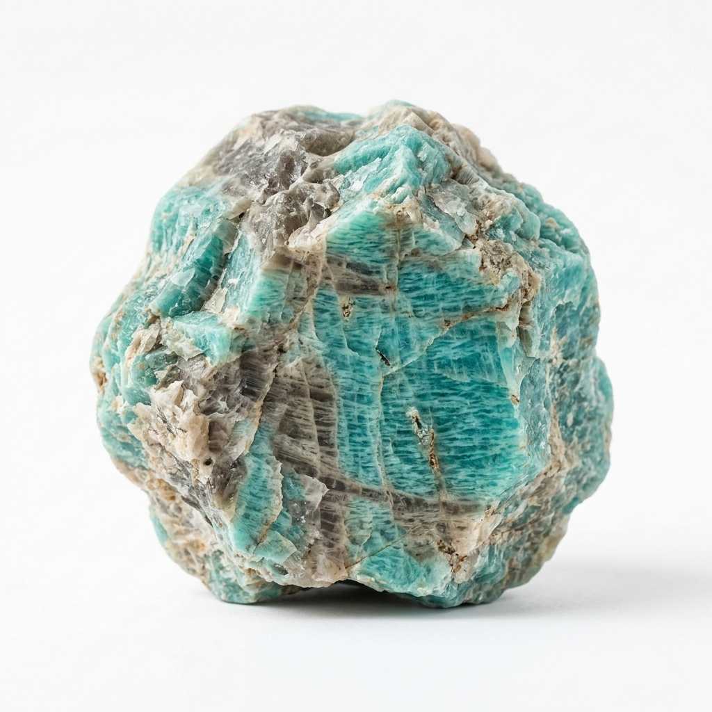 Amazonite rough stone