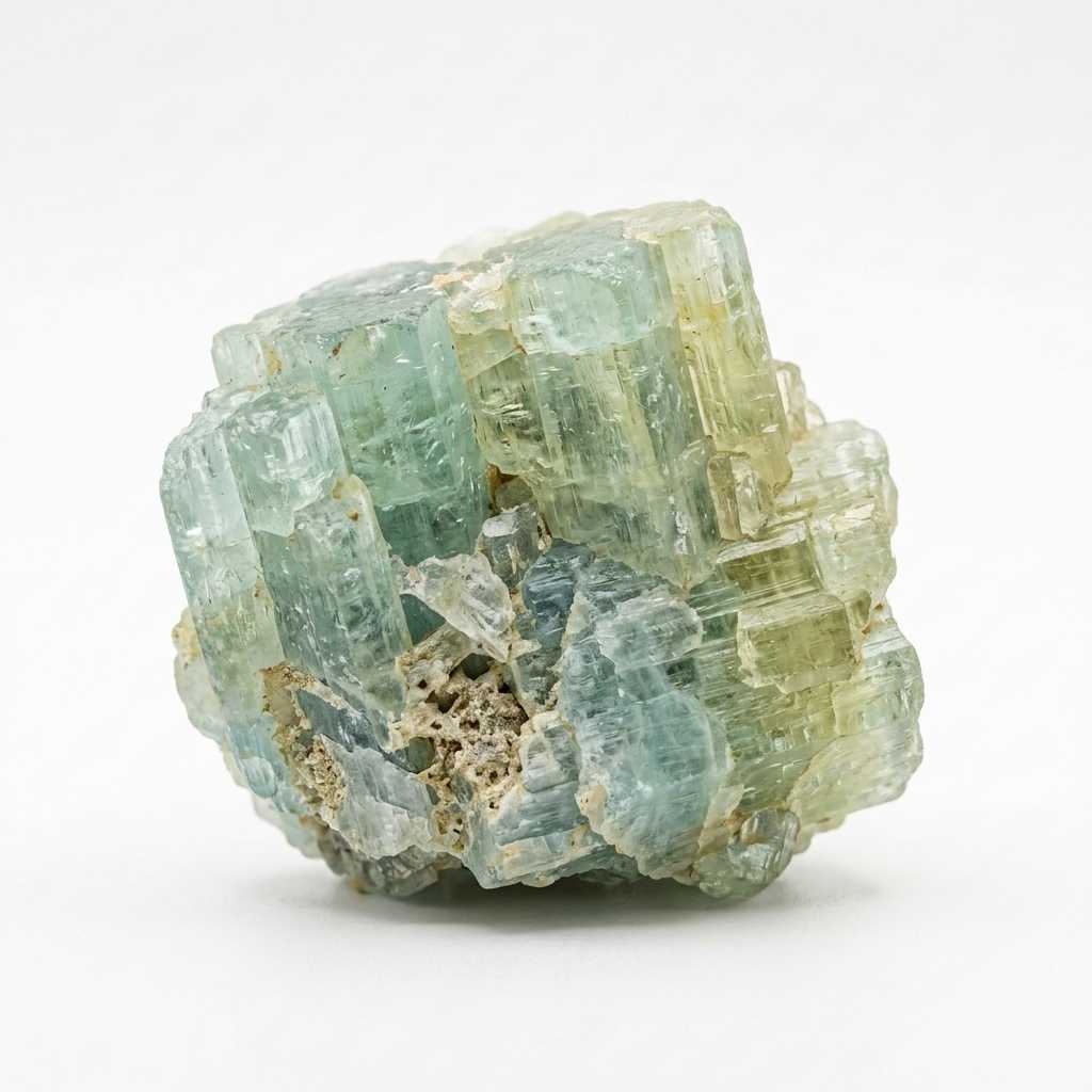 Beryl rough stone