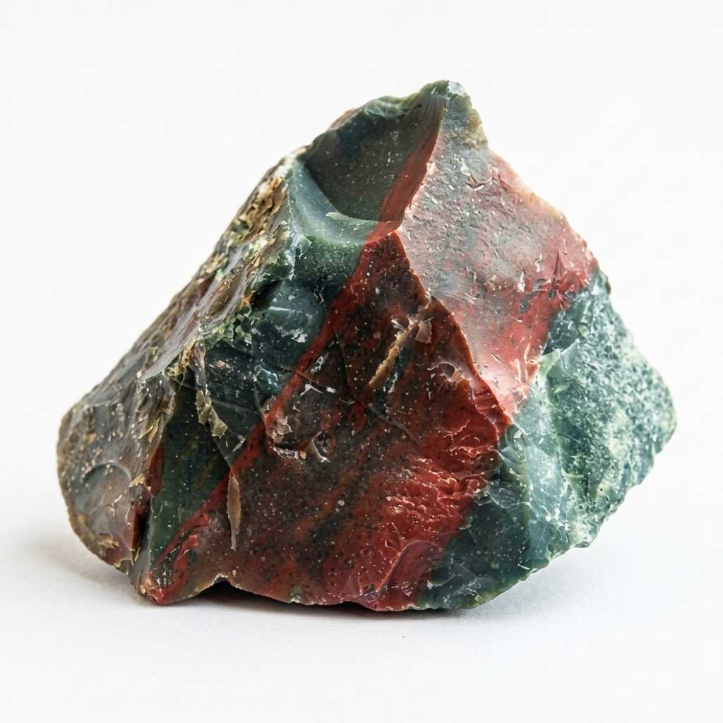 Bloodstone rough stone
