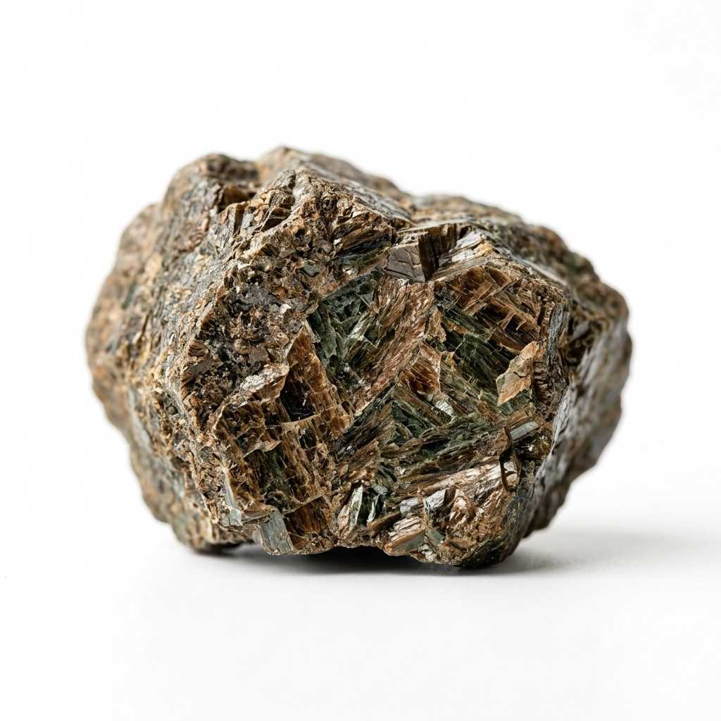 Bronzite rough stone