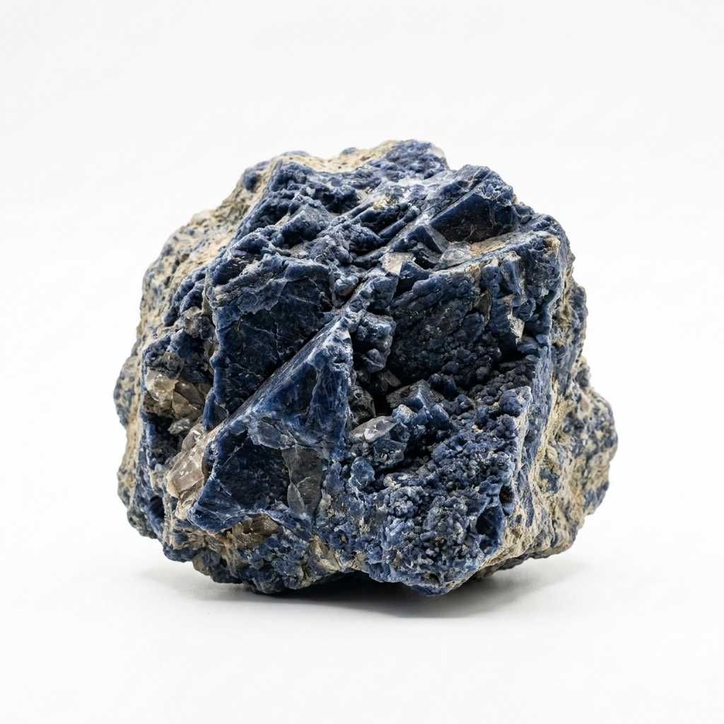 Dumortierite rough stone