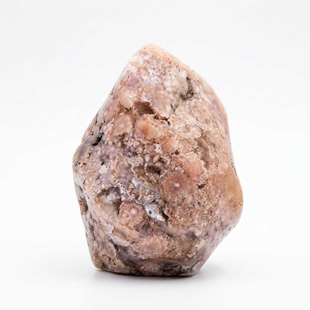 Flower Agate rough stone