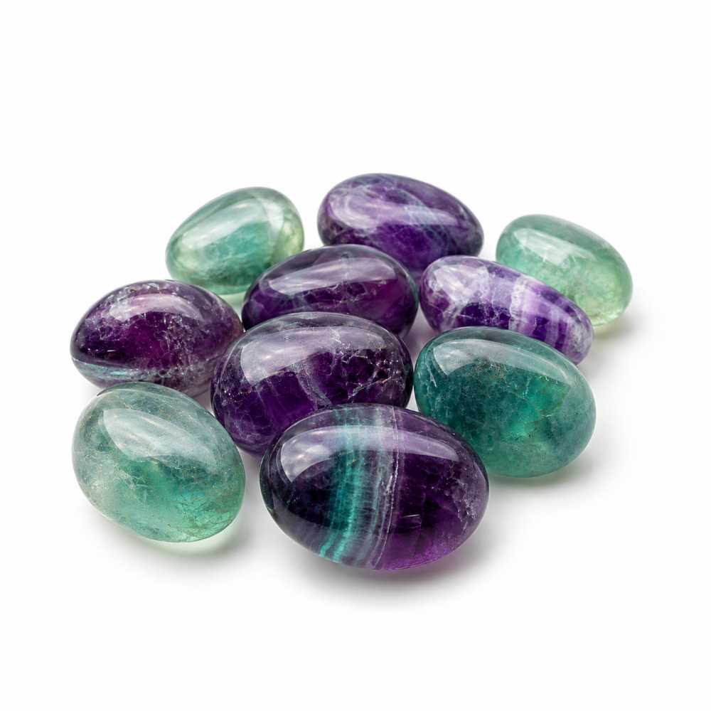 Fluorite rough stone — view 3
