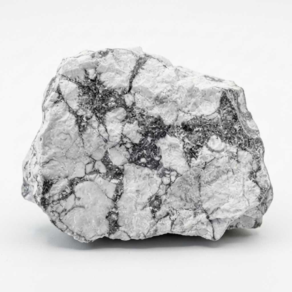 Howlite rough stone
