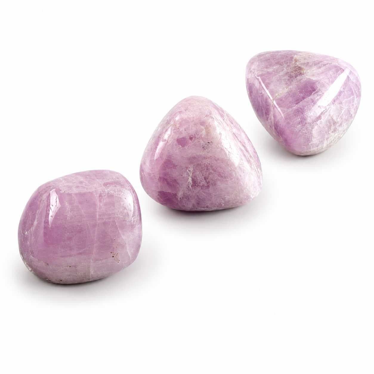 Kunzite rough stone — view 3