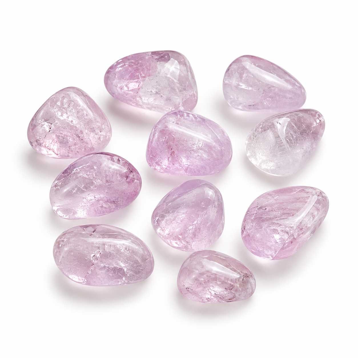 Kunzite rough stone — view 4