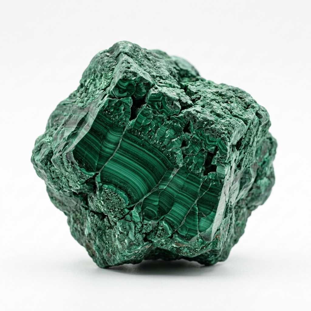 Malachite rough stone