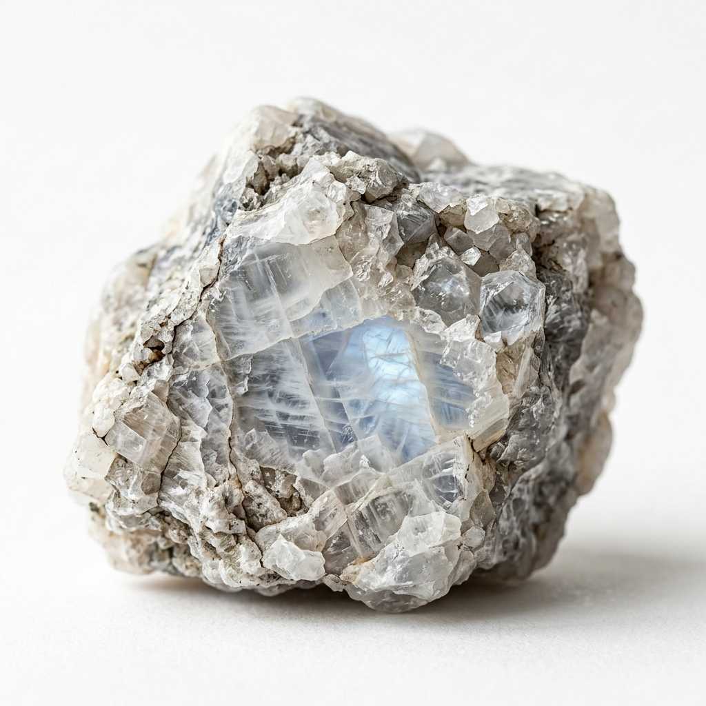 Moonstone rough stone