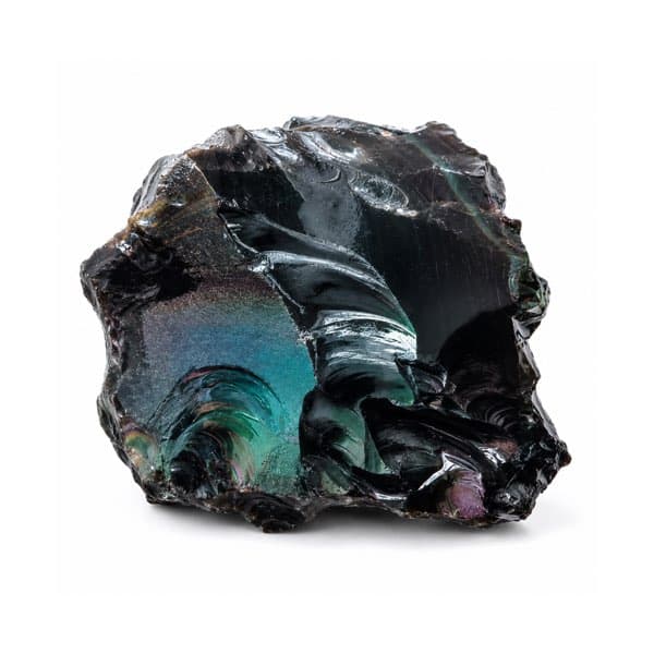 Obsidian rough stone