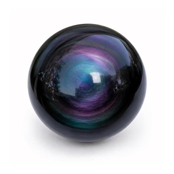 Obsidian rough stone — view 2
