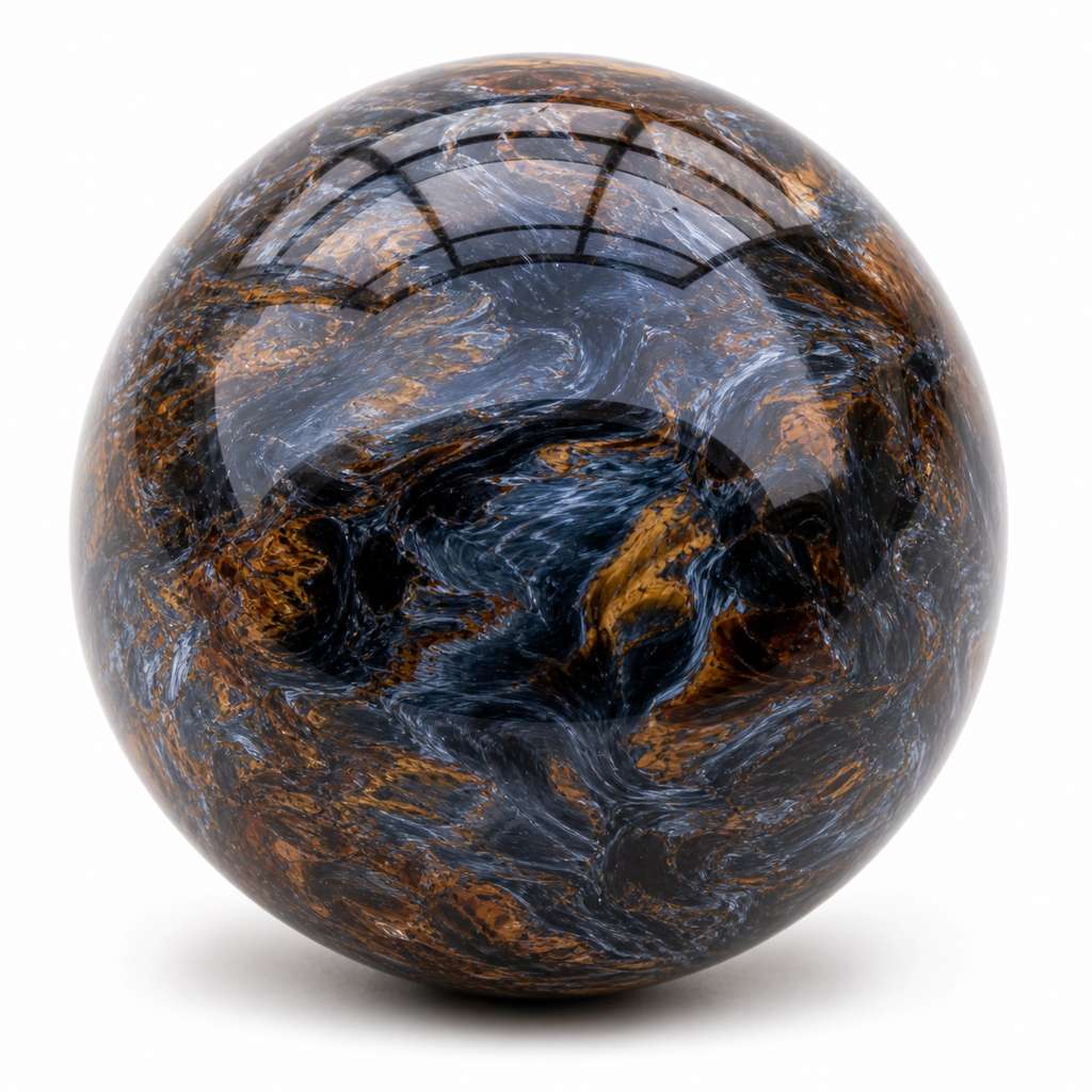 Pietersite rough stone — view 2