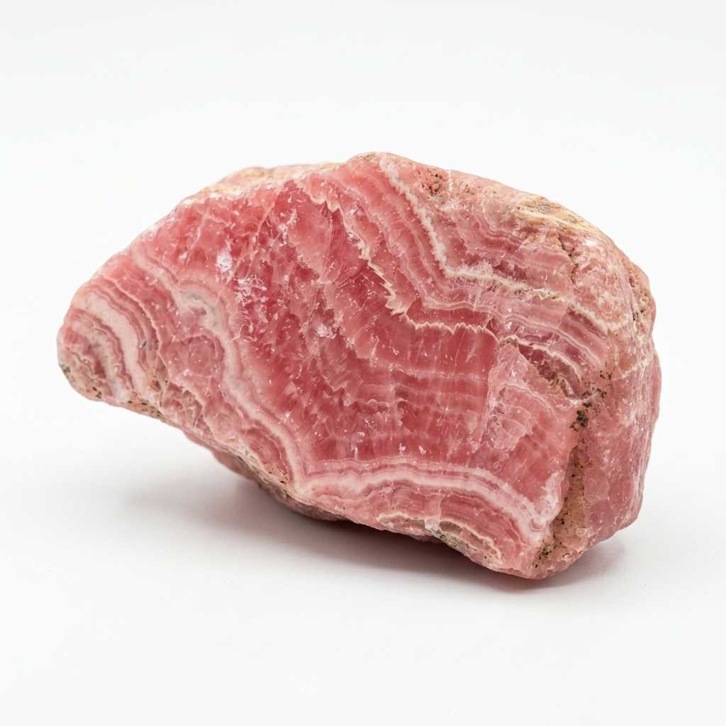 Rhodochrosite rough stone
