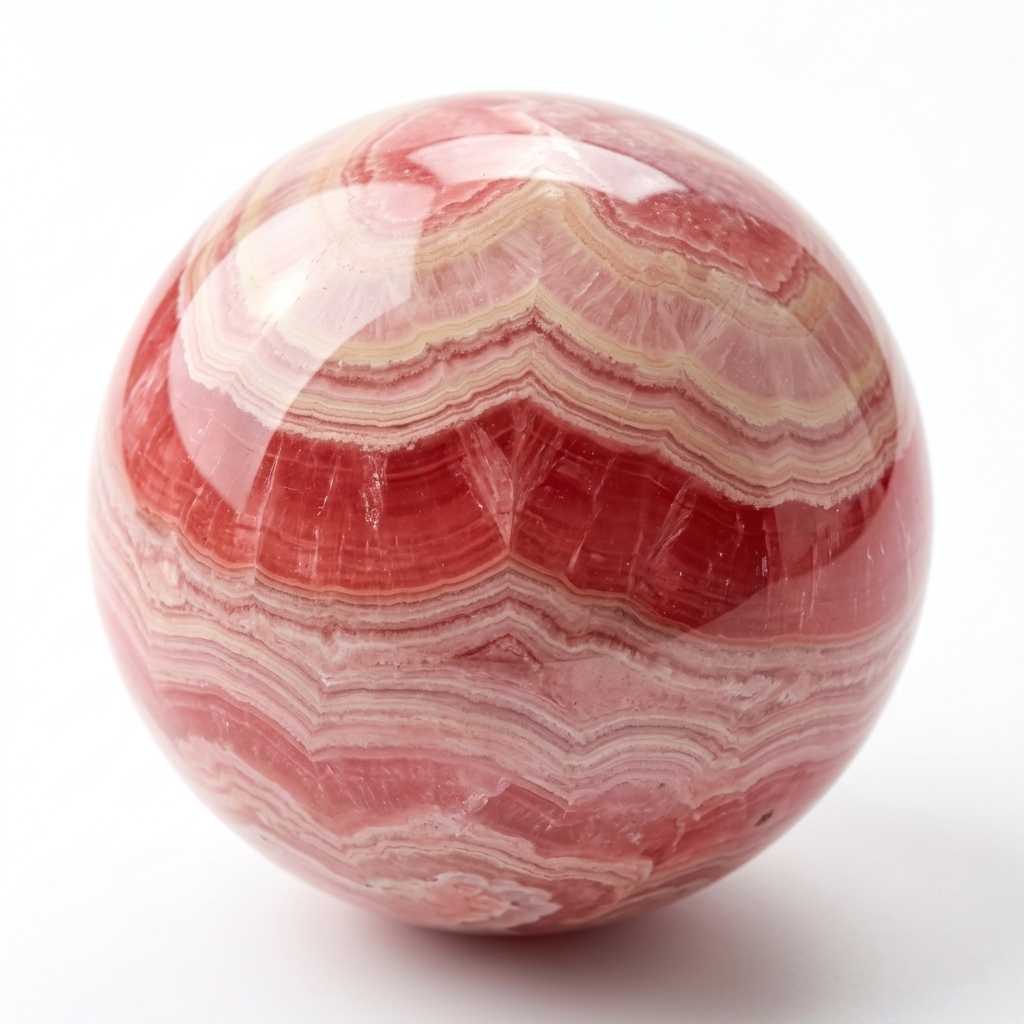 Rhodochrosite rough stone — view 2