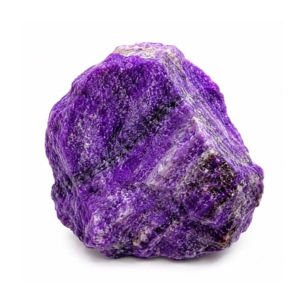 Sugillite rough stone