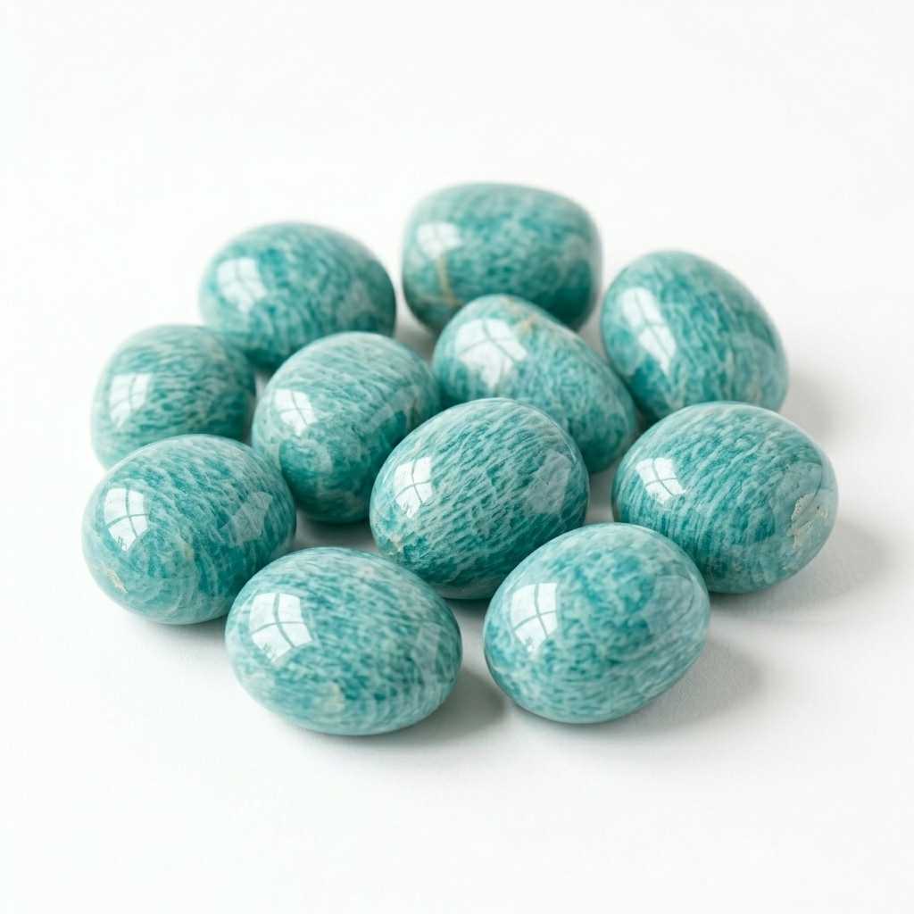Amazonite rough stone — view 3