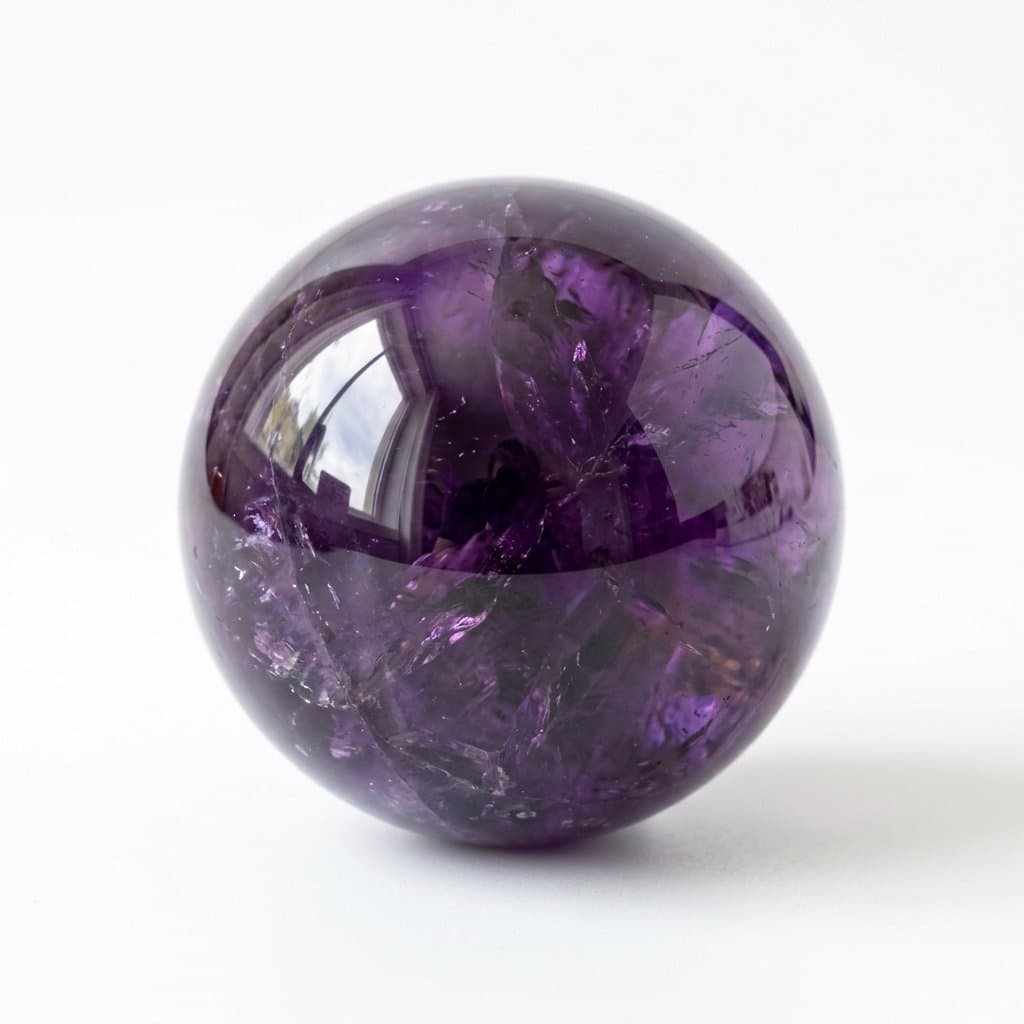 Amethyst rough stone — view 2