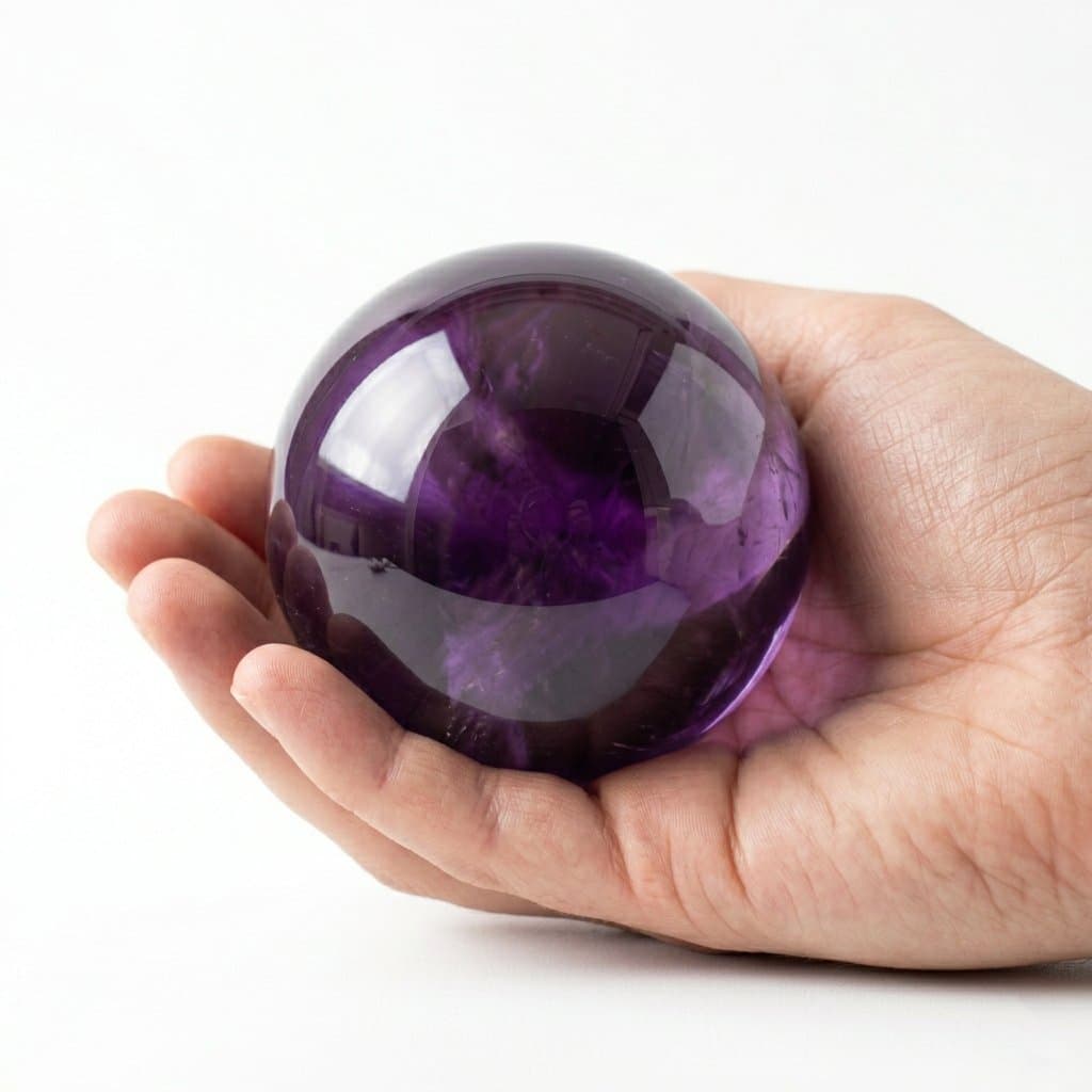 Amethyst rough stone — view 3