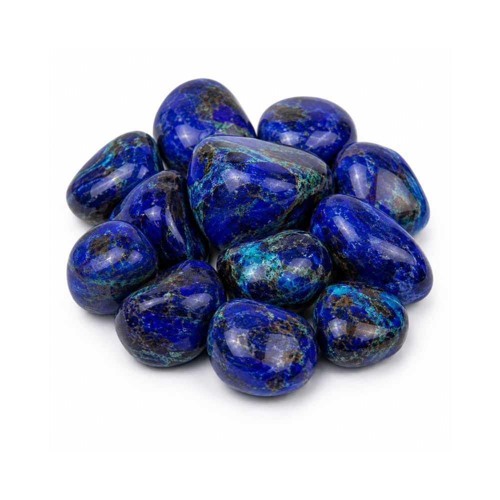 Azurite rough stone — view 3