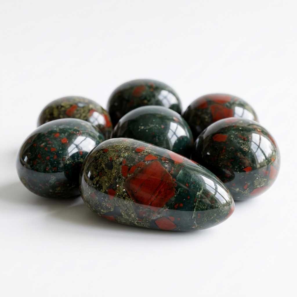 Bloodstone rough stone — view 4