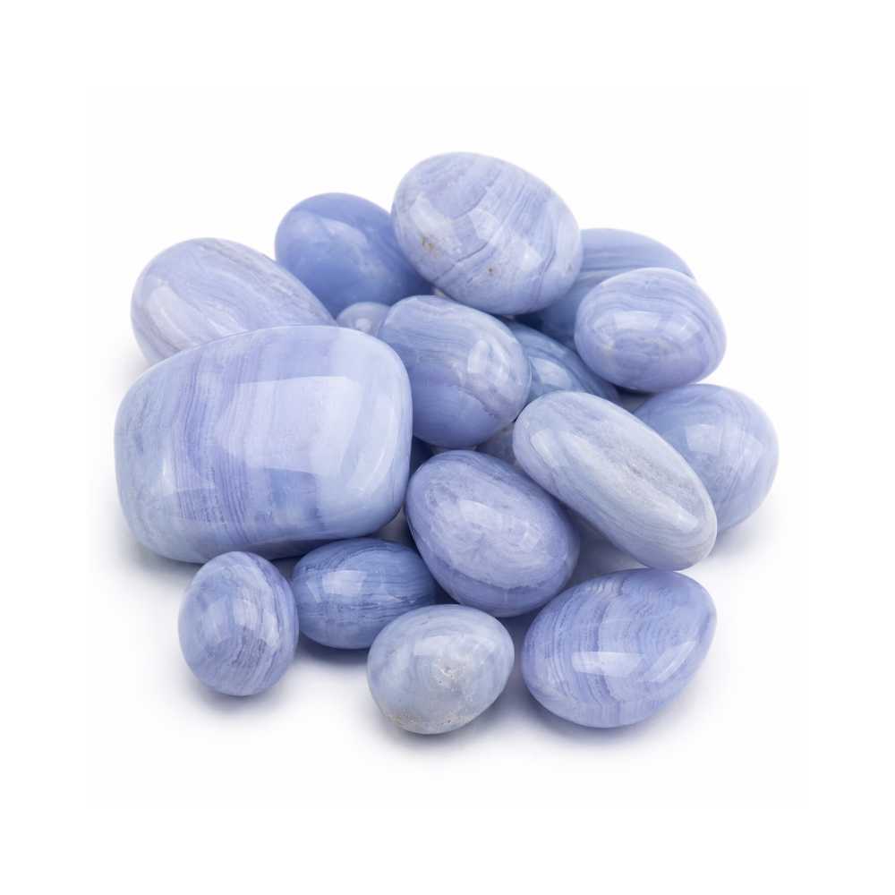 Blue Lace Agate rough stone — view 3