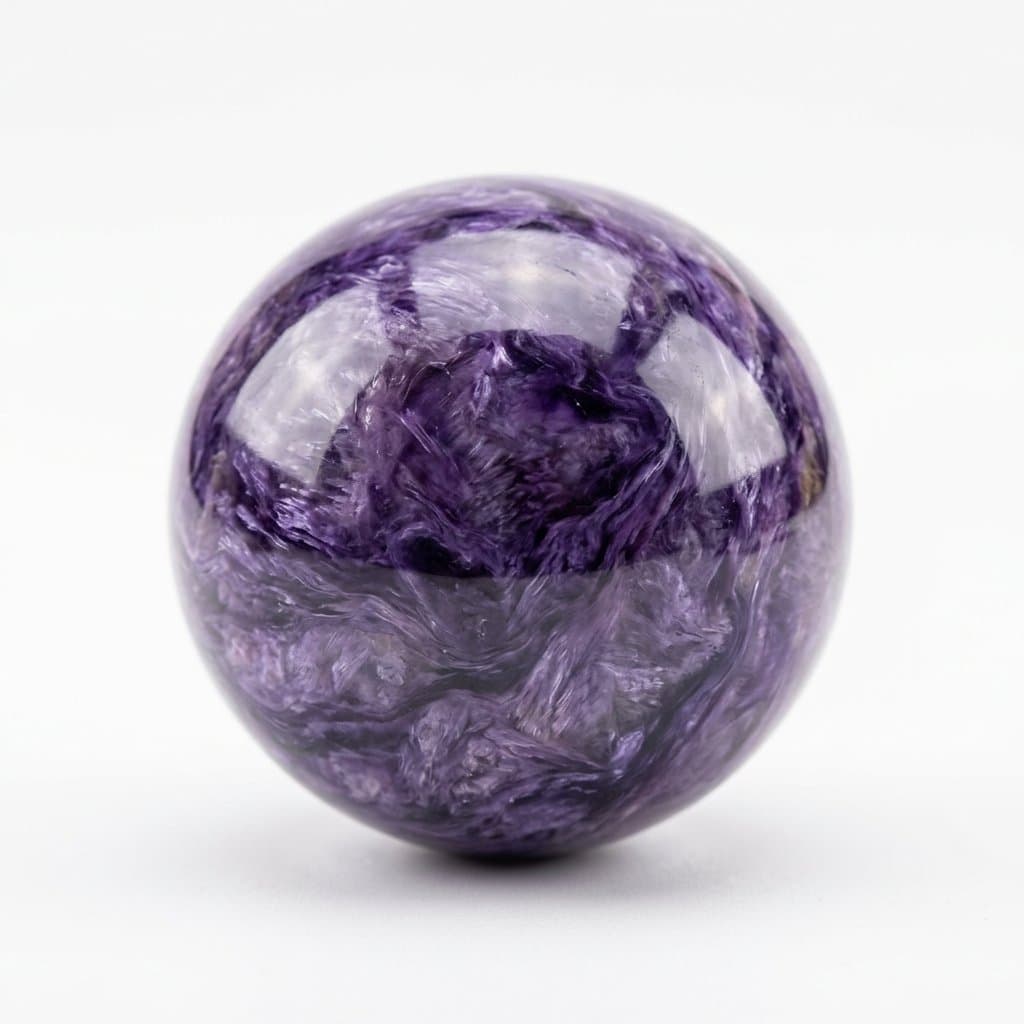 Charoite rough stone — view 2