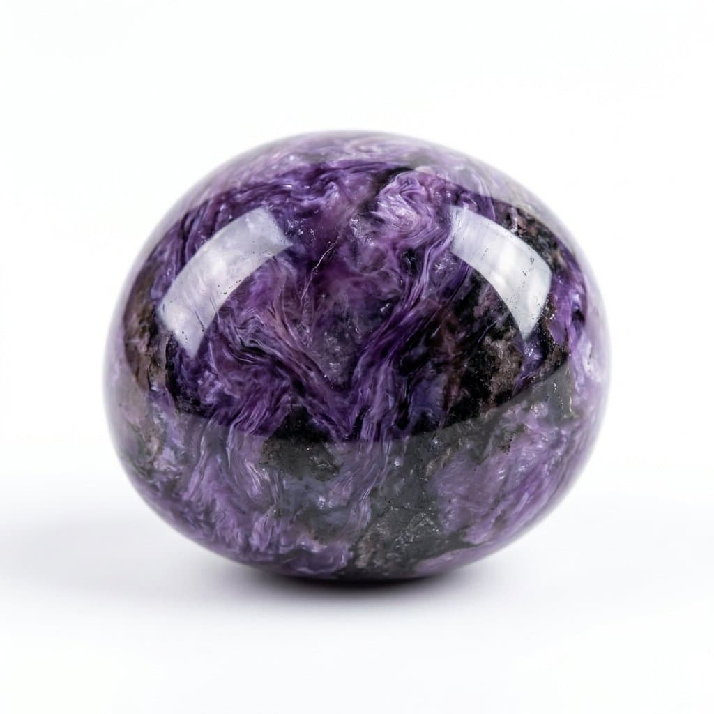 Charoite rough stone — view 3