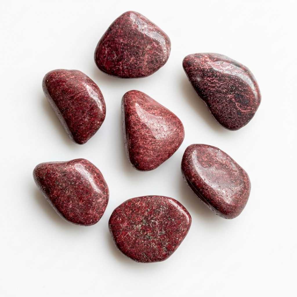 Cinnabar rough stone — view 3