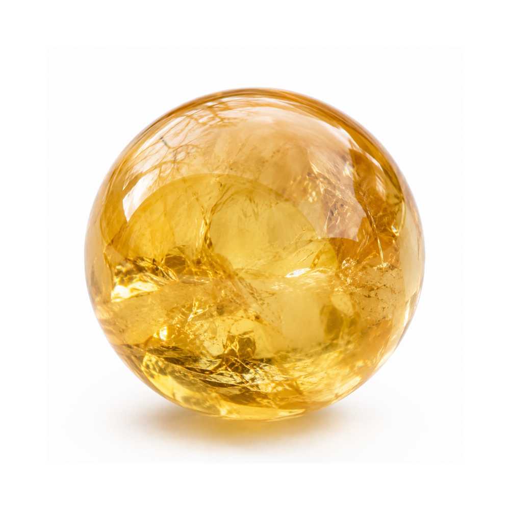 Citrine rough stone — view 2