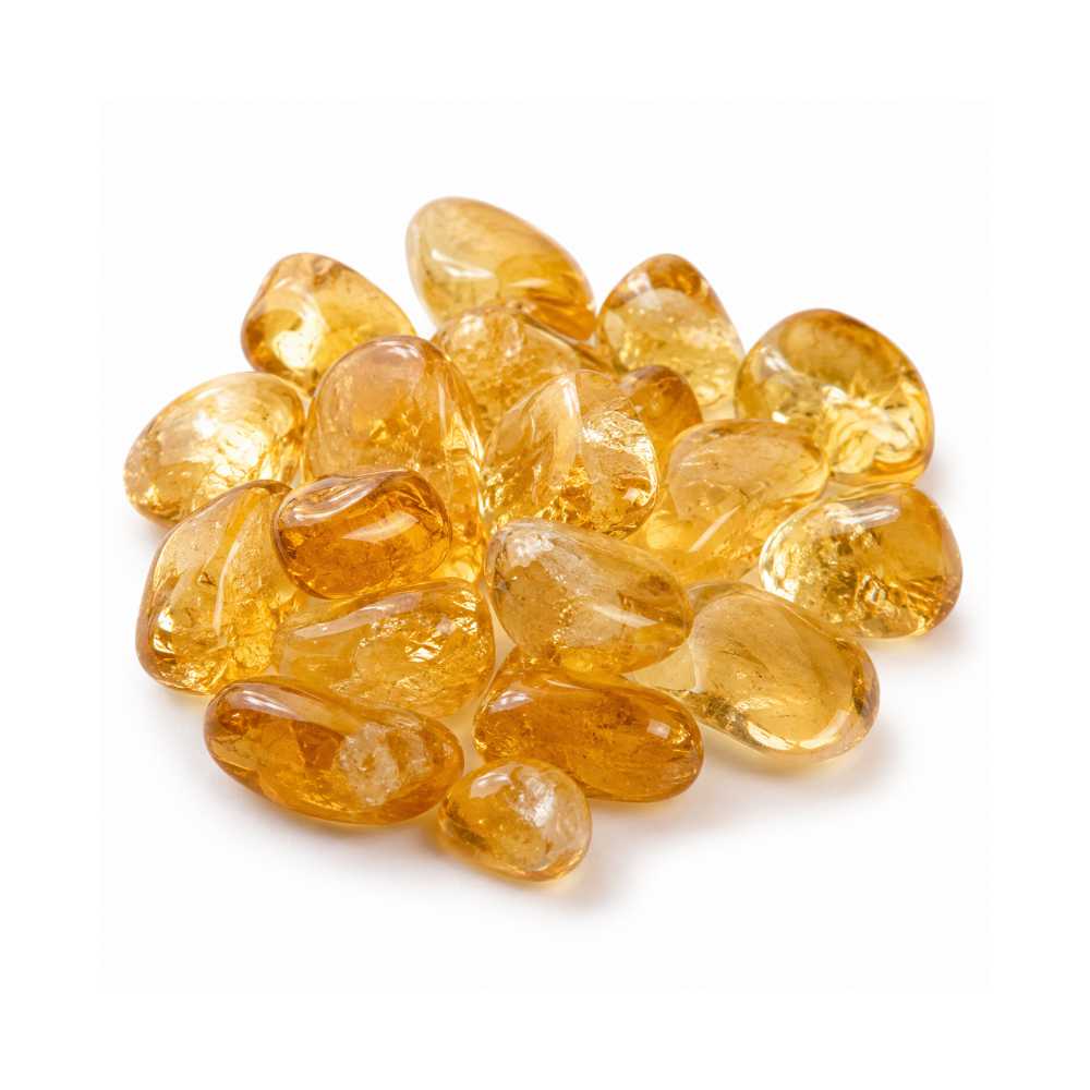 Citrine rough stone — view 3