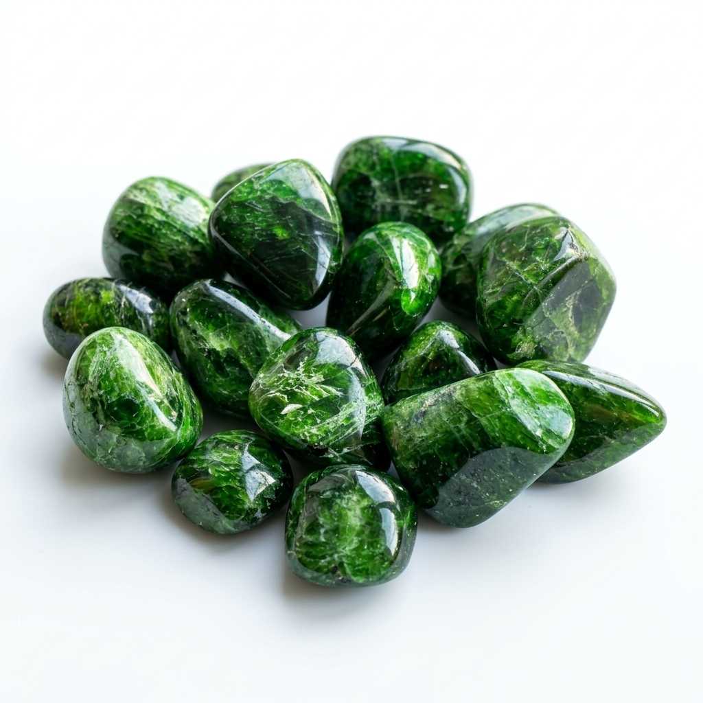 Diopside rough stone — view 3