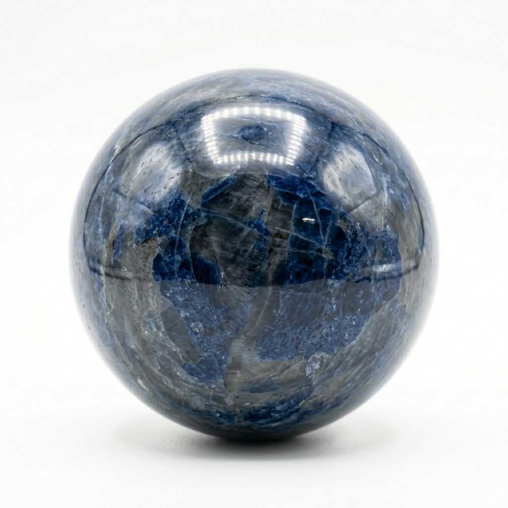 Dumortierite rough stone — view 2