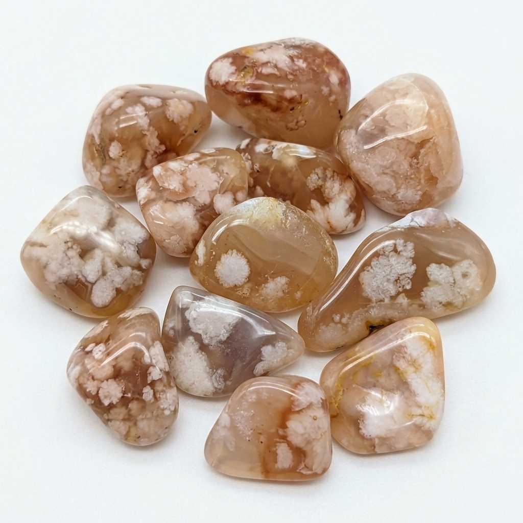 Flower Agate rough stone — view 3