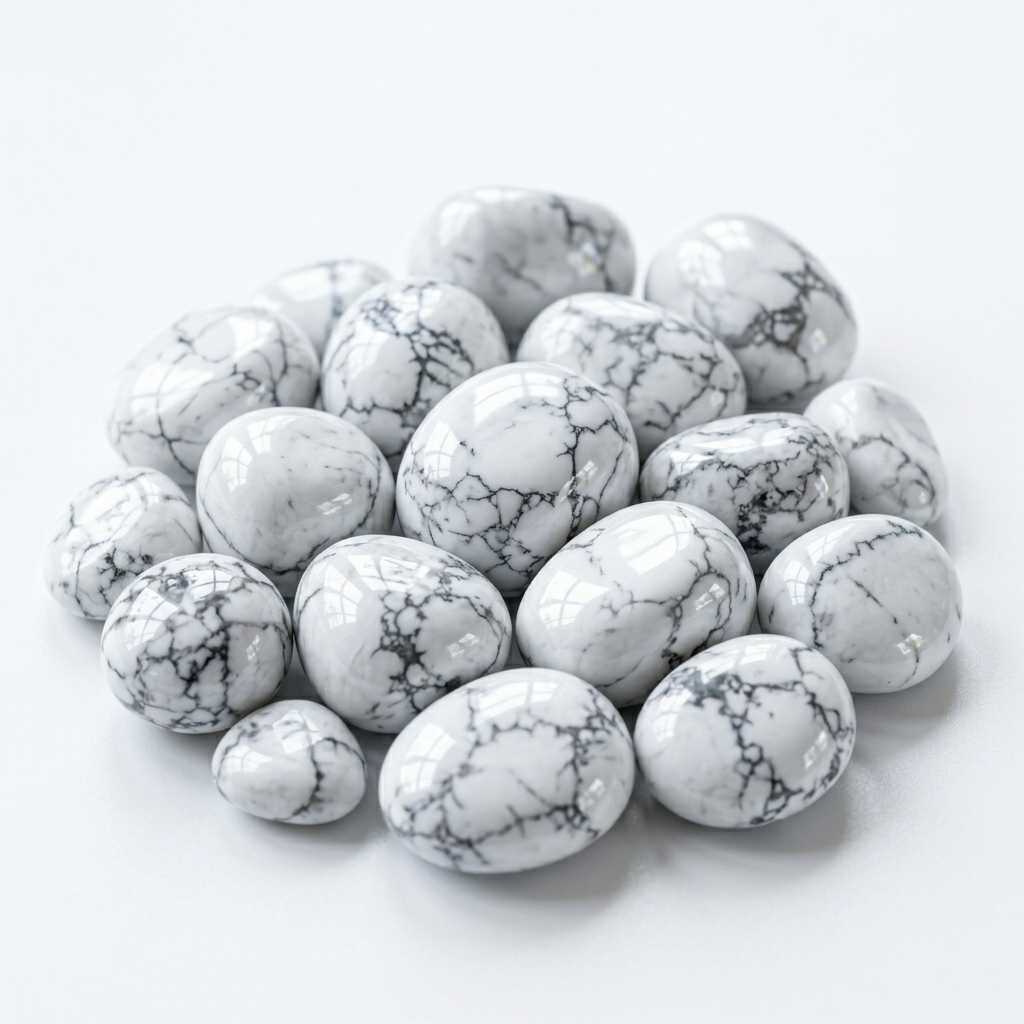 Howlite rough stone — view 3