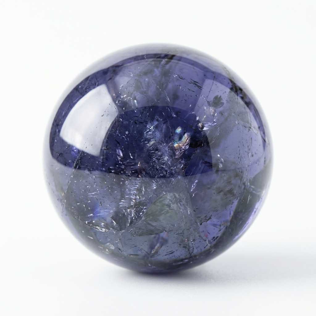 Iolite rough stone — view 2