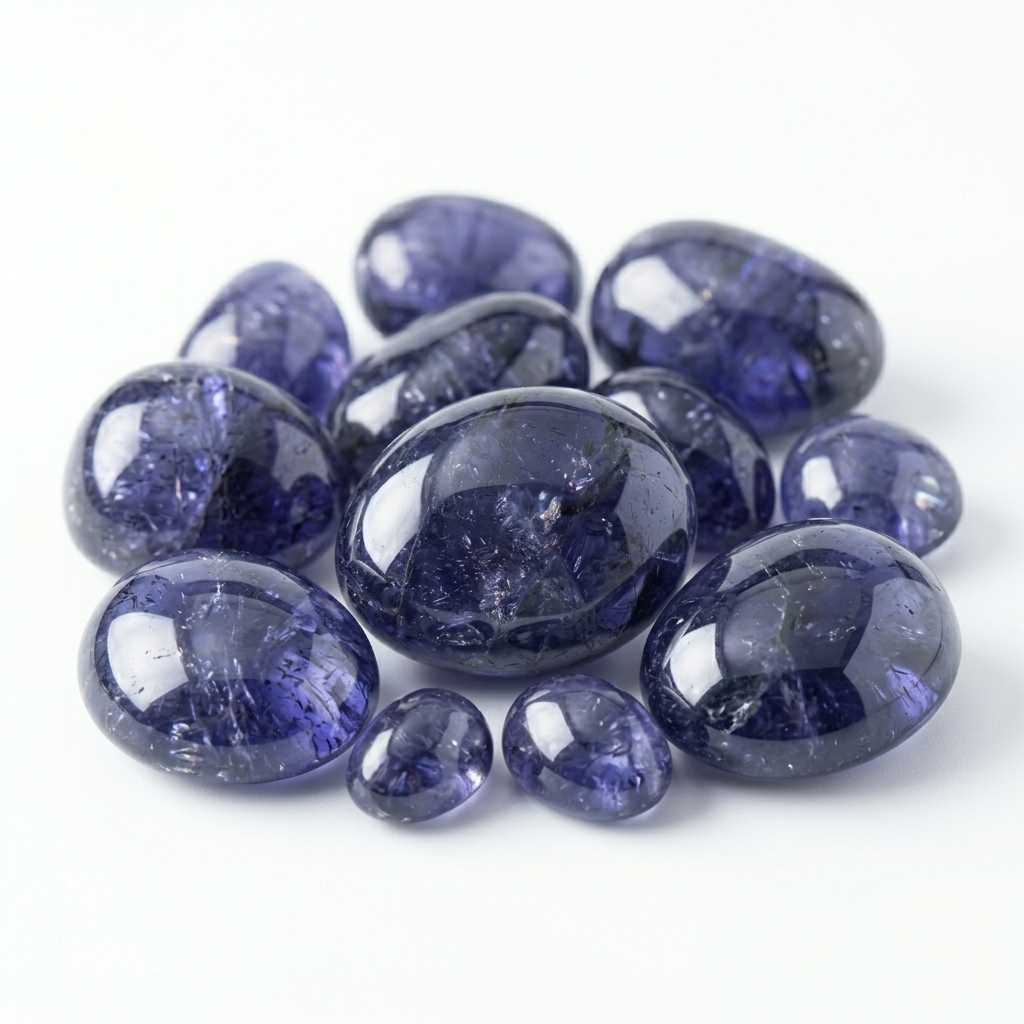 Iolite rough stone — view 3