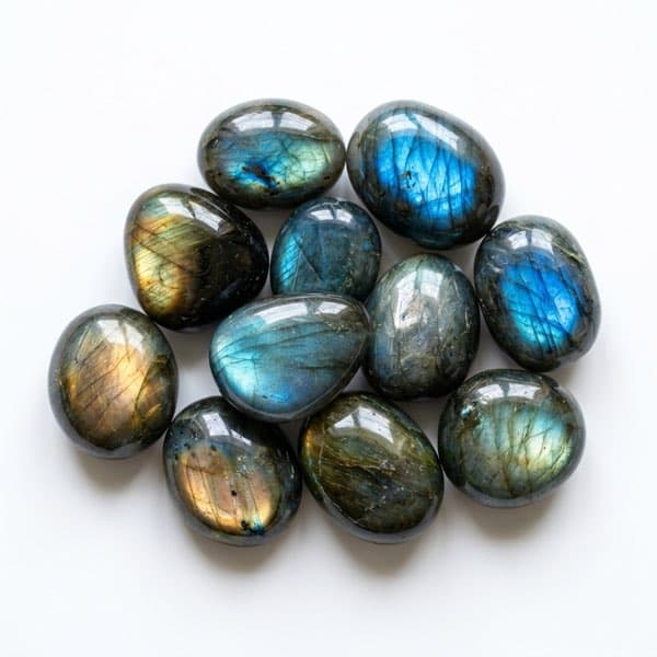 Labradorite rough stone — view 4