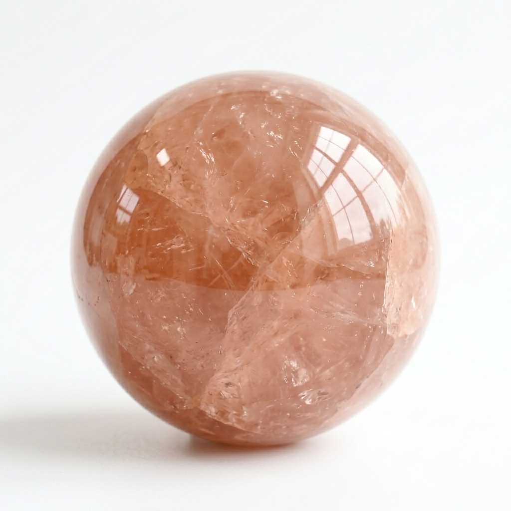 Morganite rough stone — view 2