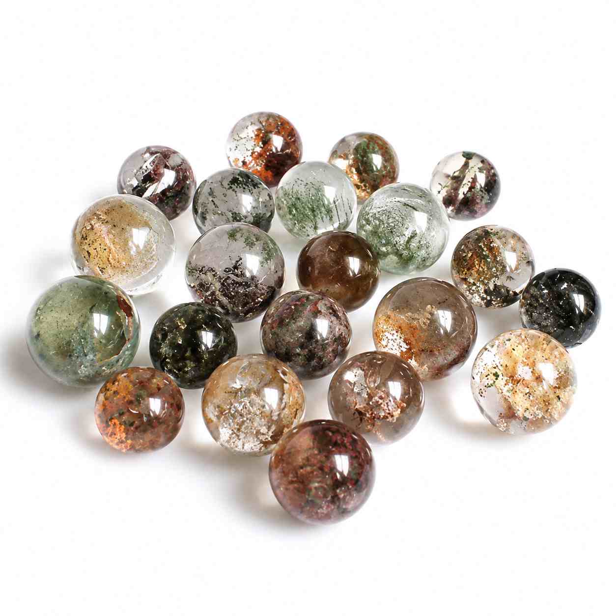 Phantom Quartz rough stone — view 3