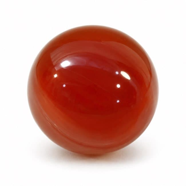 Red Agate rough stone — view 2