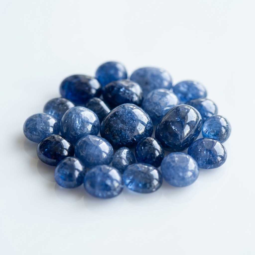 Sapphire rough stone — view 3