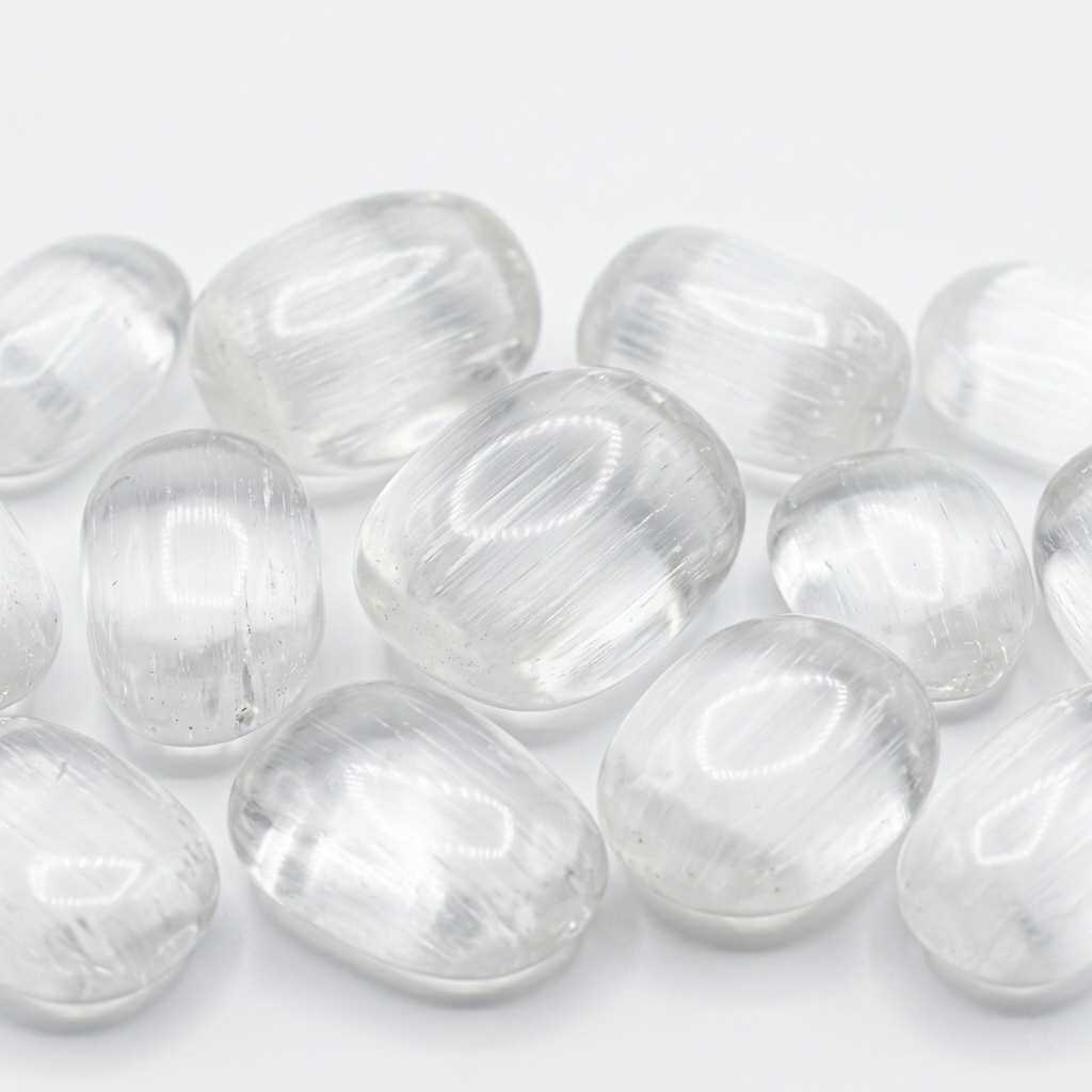 Selenite rough stone — view 3