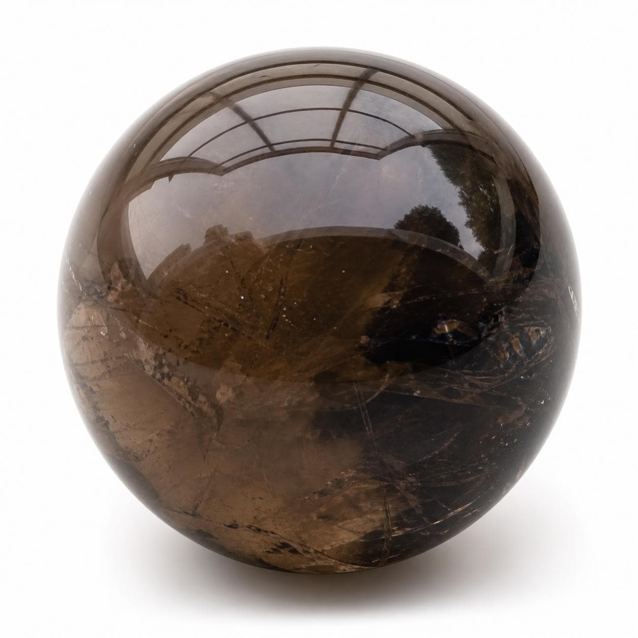 Smoky Quartz rough stone — view 2