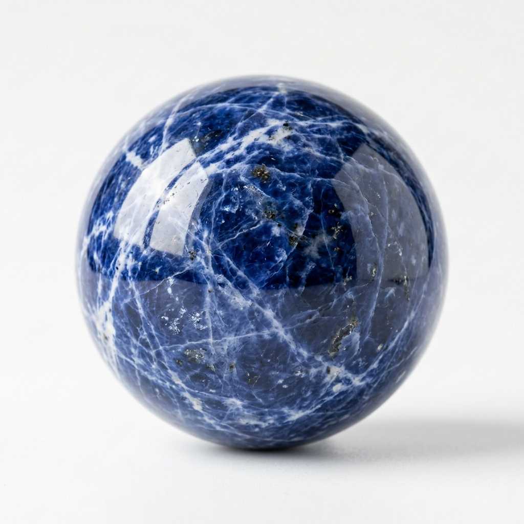 Sodalite rough stone — view 2