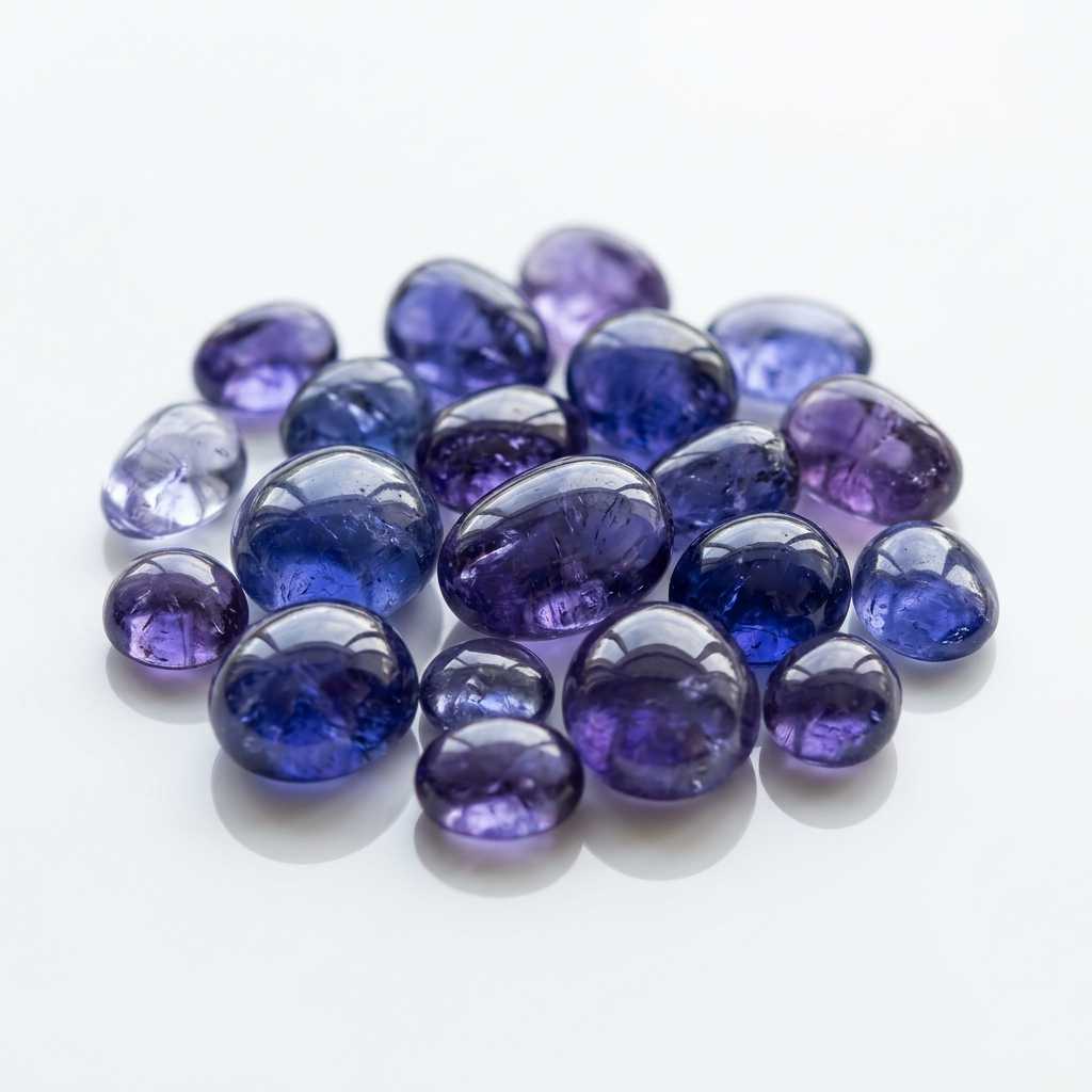 Tanzanite rough stone — view 3