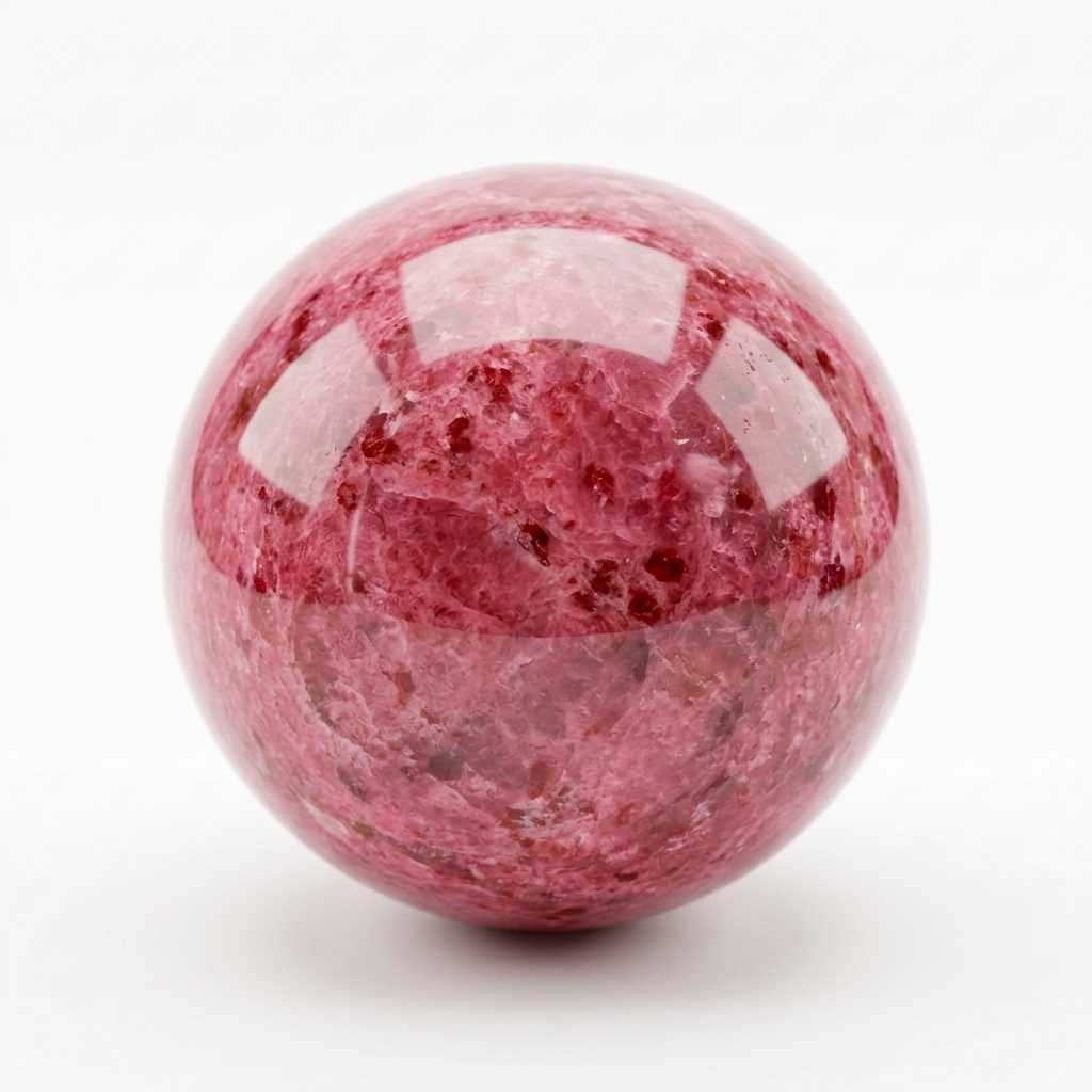 Thulite rough stone — view 2
