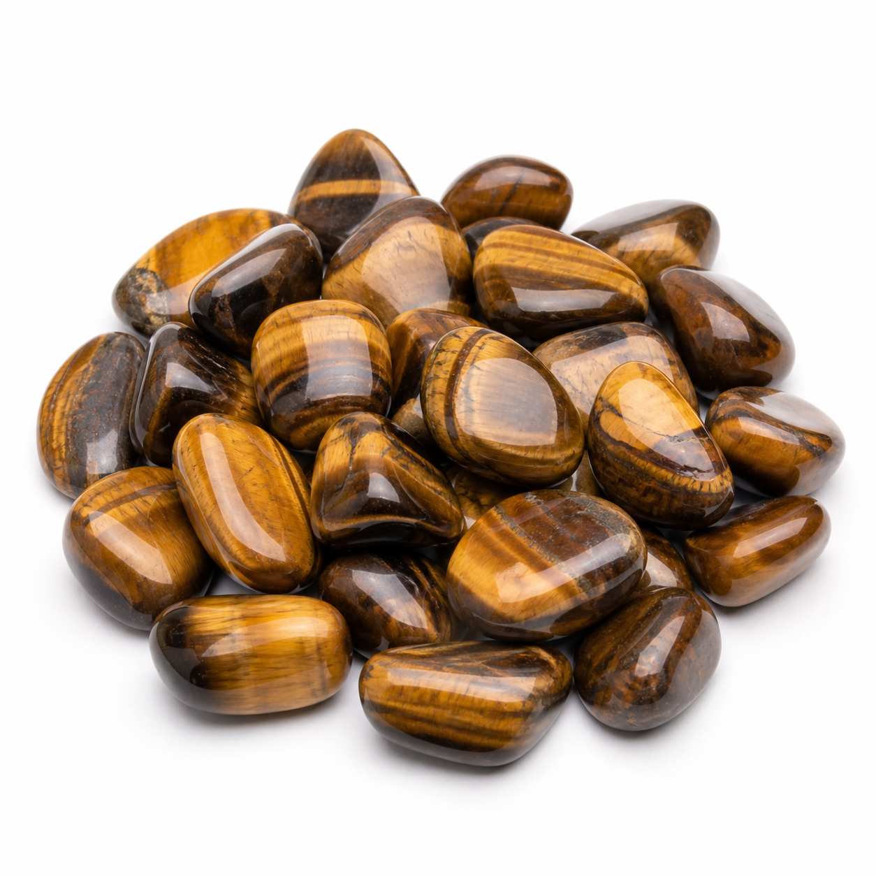 Tiger Eye rough stone — view 4