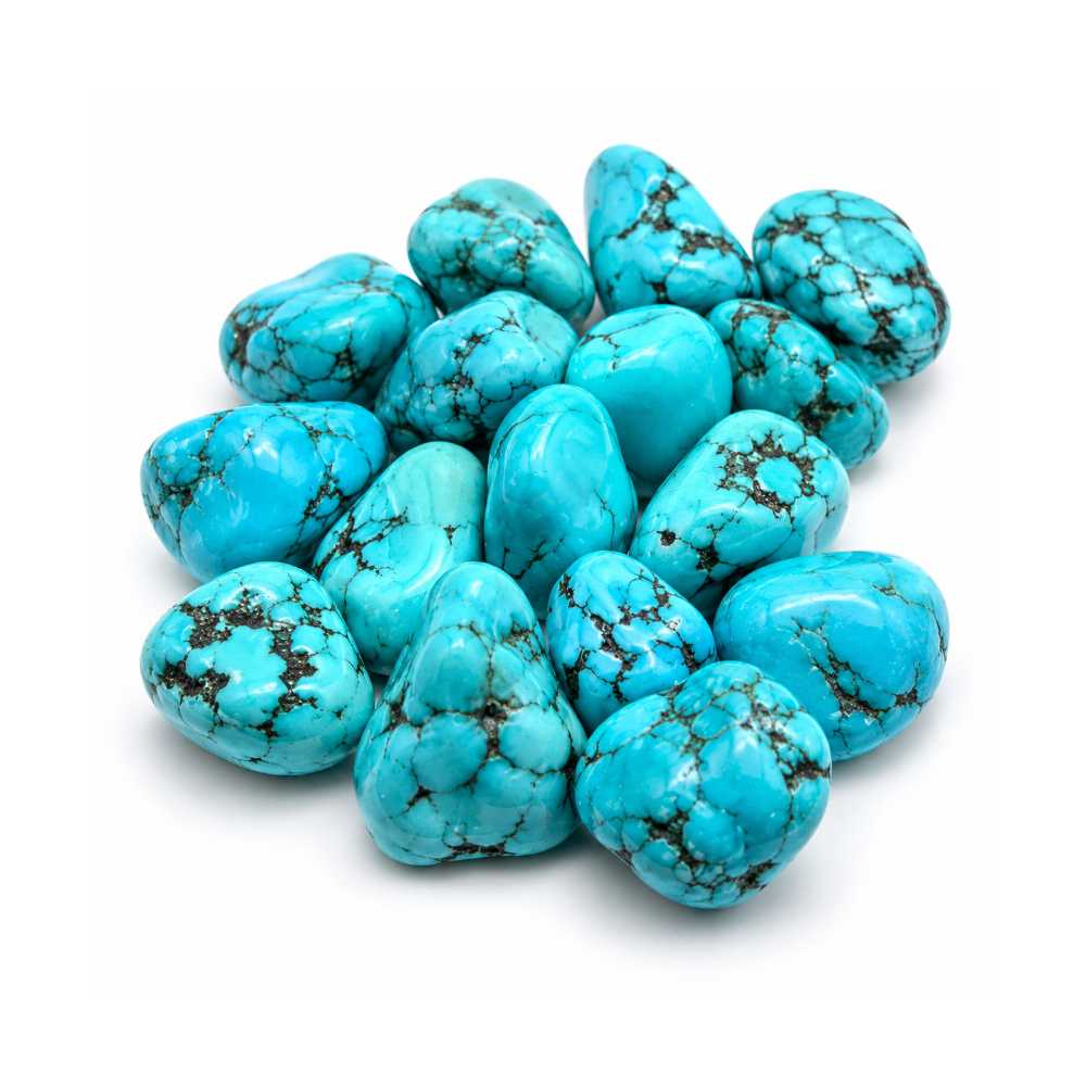 Turquoise rough stone — view 3