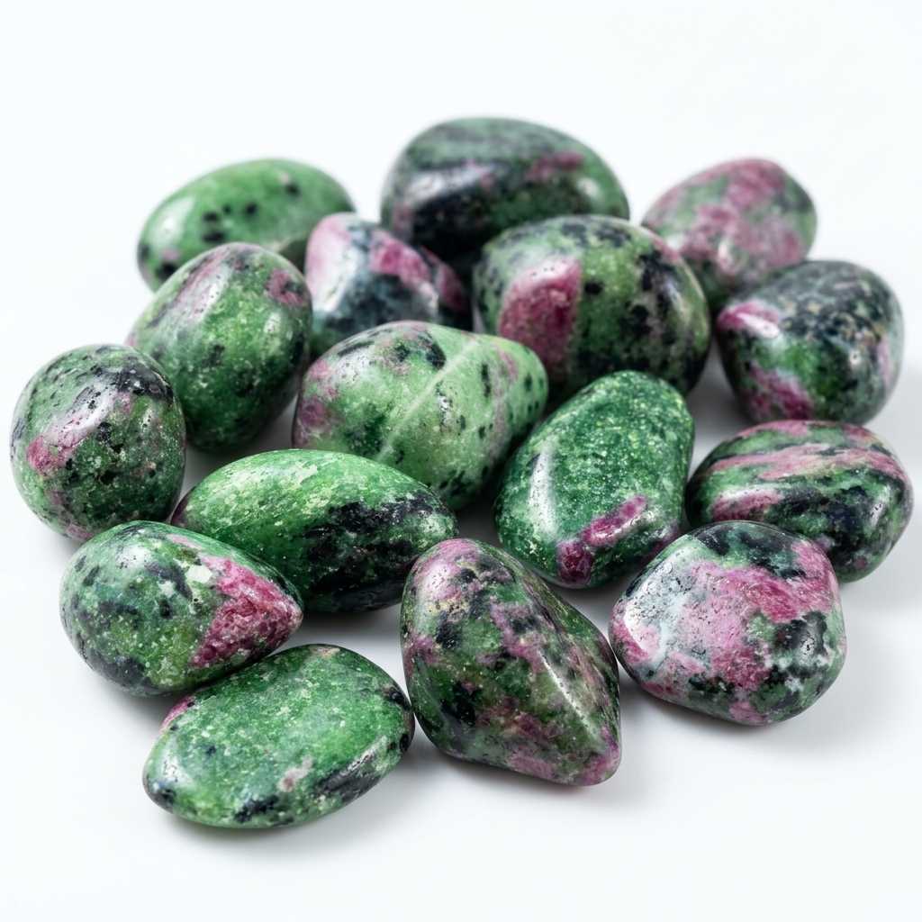 Zoisite rough stone — view 3
