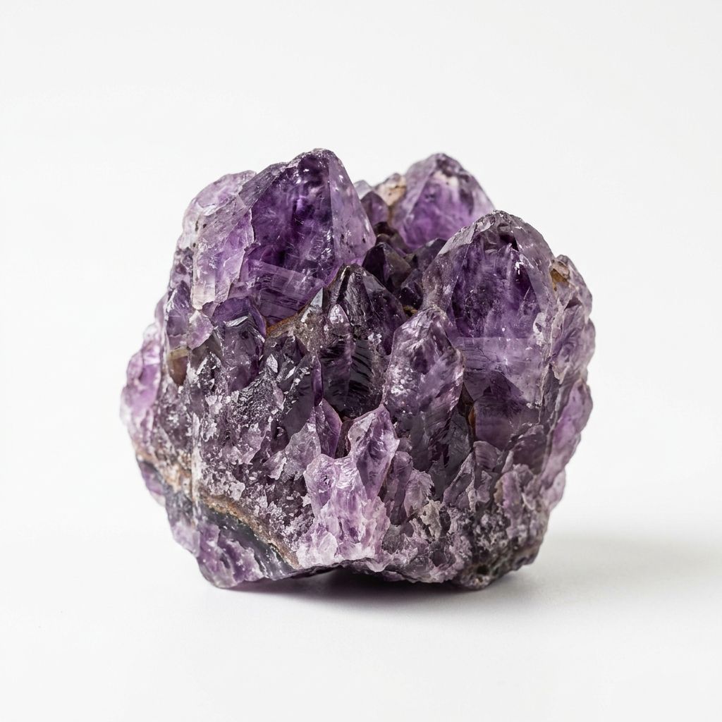 Amethyst rough stone