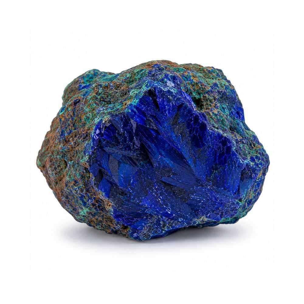 Azurite rough stone